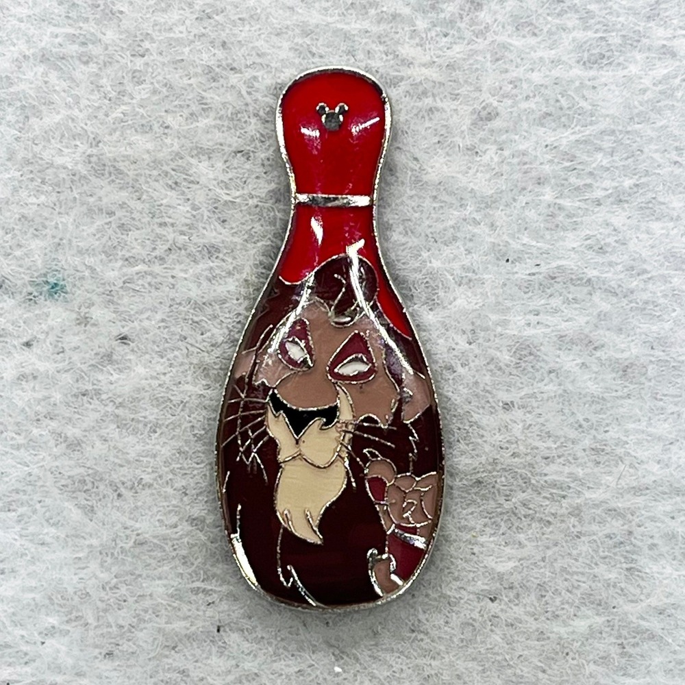 🔮 5/$25 Disney Villains Bowling Pin The Lion King Scar Pin